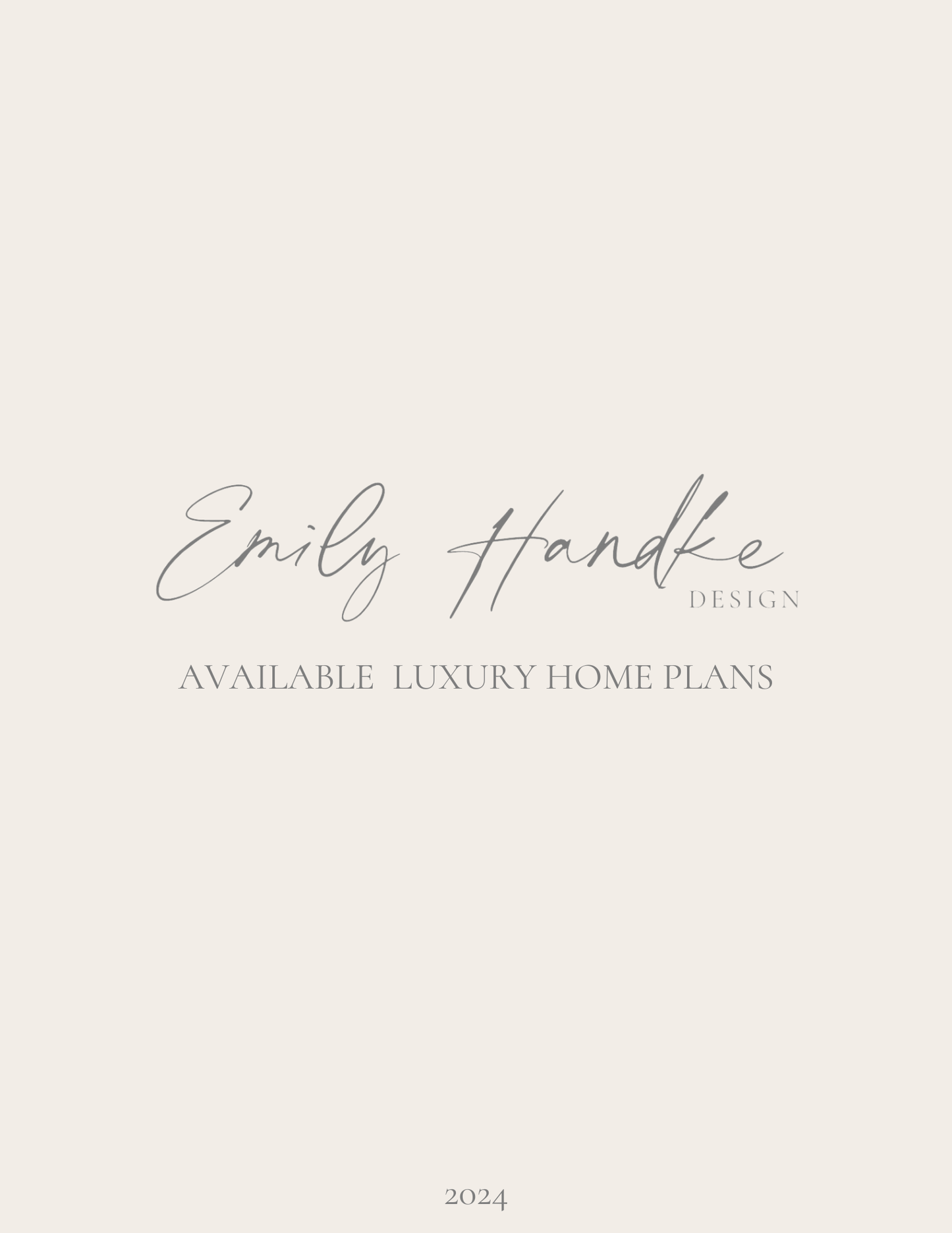 EHD Luxury Spec Design Book